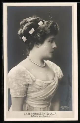 AK Porträt Prinzessin Eulalia von Spanien