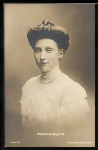 AK Portrait Prinzessin Dagmar von Dänemark