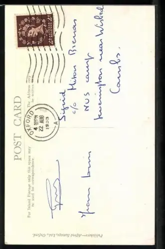 AK Cambridge University, Arms of the Colleges of Cambridge, Studentenwappen