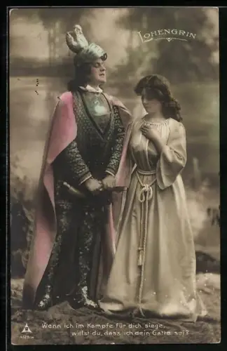 AK Lohengrin, Wenn ich im Kampfe für dich siege...