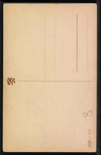 Künstler-AK Fassatal, Italienerin in Tracht mit Krug