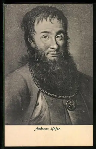 AK Portrait von Andreas Hofer