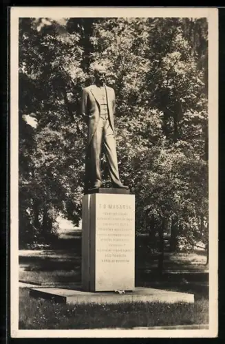 AK Rakovnik, Denkmal von Z. G. Masaryk