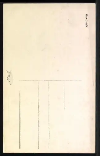 AK Rakovnik, Denkmal von Z. G. Masaryk