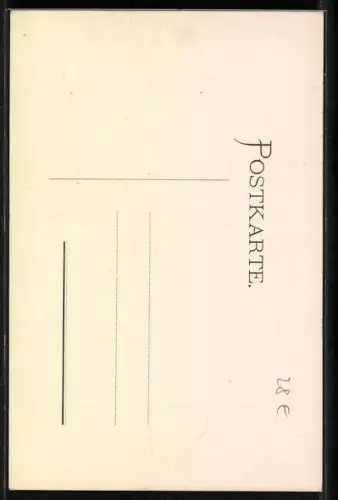 Künstler-AK Frankfurt-Ginnheim, Martins-Missions-Anstalt, Predigerseminar der Bischöflichen Methodistenkirche