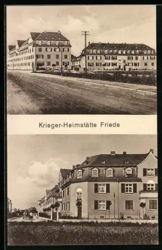 AK Frankfurt-Ginnheim, Krieger-Heimstätte Friede