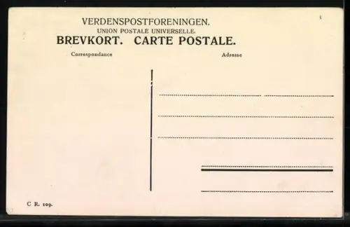 AK Kobenhavn, Frederik den Sjette`s Monument i Frederiksberg-Have