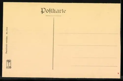 AK Gravenstein, Panorama vom Kurhotel gesehen