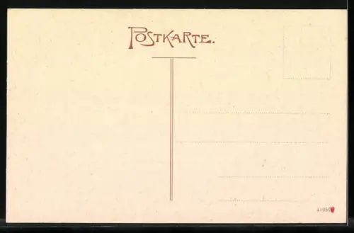 AK Gravenstein, Ortspartie vom Herzenshügel gesehen