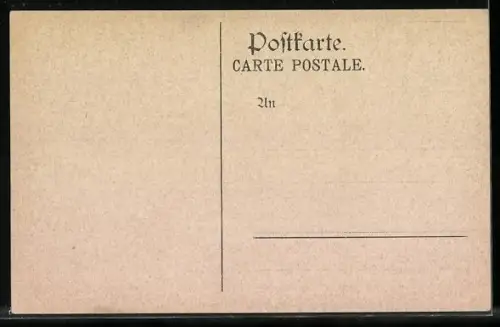 Künstler-AK Heinrich Kley: Meppen, Kruppscher Schiessplatz - 21-cm Geschütz in Verschwindlafette