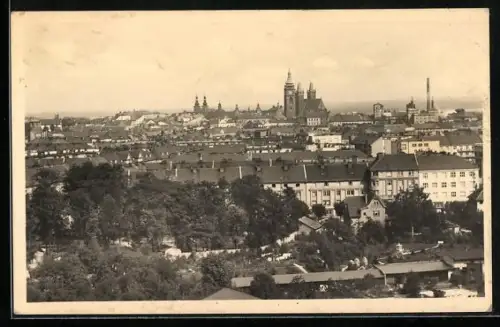 AK Königgrätz / Hradec Kralove, Stadtpanorama