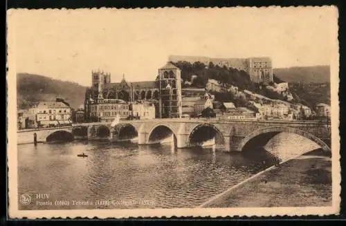 AK Huy, Blick auf die Brücke