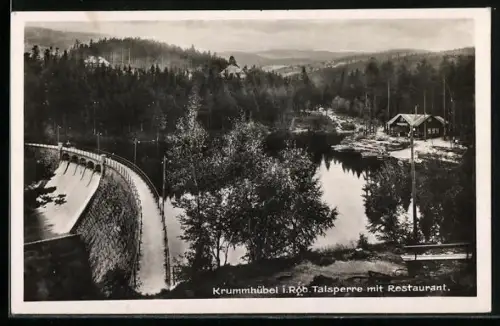 AK Krummhübel, Talsperre mit Restaurant
