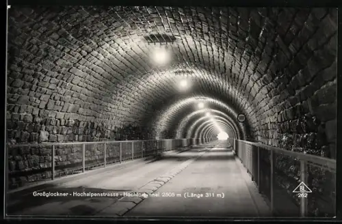 AK Grossglockner-Hochalpenstrasse, Hochtortunnel