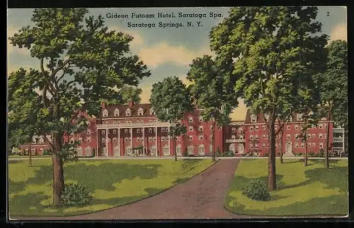 AK Saratoga Springs, NY, Gideon Putnam Hotel, Saratoga Spa