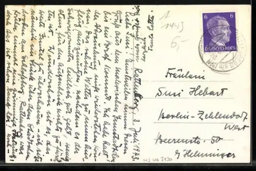 AK Rattenberg, Hauptstrasse mit Passanten