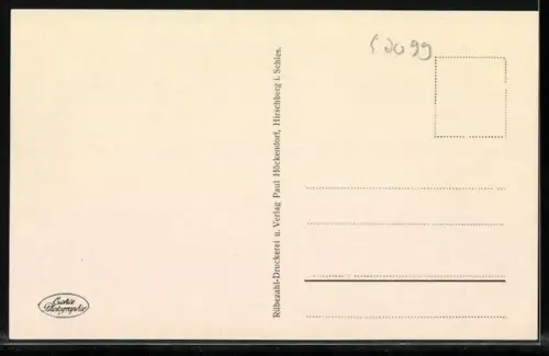 AK Spindelmühle-Spindleruv Mlyn, Alte Schlesische Baude im Winter
