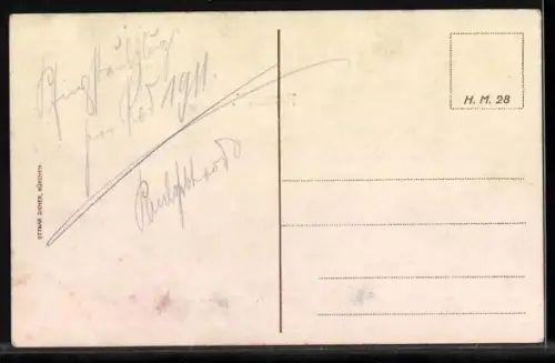 AK Gruss aus dem Moorbade, Badende in hölzerner Wanne