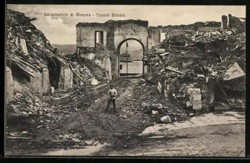 AK Messina, Torrente Bocetta, La catastrope di Messina