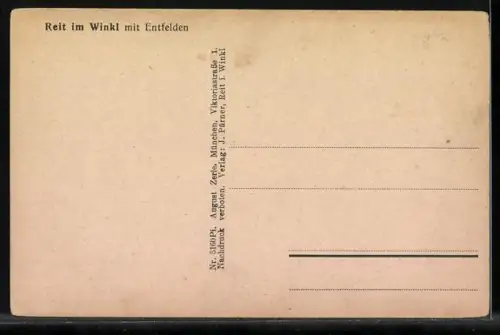 AK Reit im Winkl, Panoramaansicht mit Entfelden