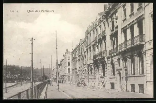 AK Liége, Quai des Pêcheurs