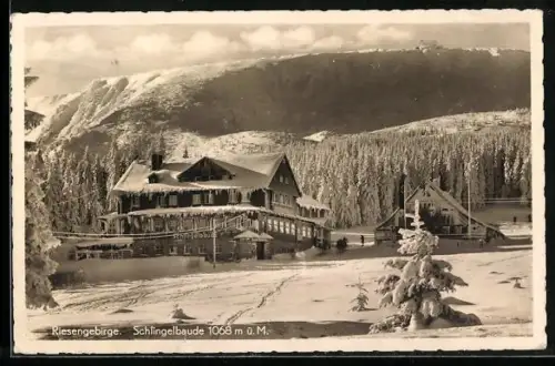 AK Schlingelbaude, Winterliches Idyll