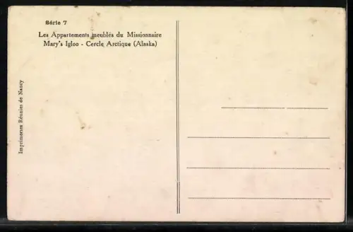 AK Mary's Igloo, les Appartements meubles du Missionaire