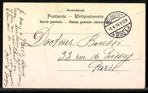 AK Mulhouse, Musée technologique au Square Georges Steinbach