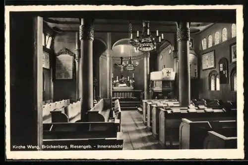 AK Brückenberg, Kirche Wand, Innenansicht