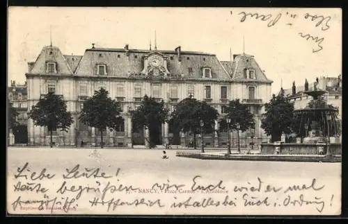 AK Nancy, Place Carnot et l`Académie