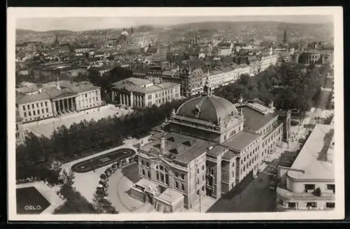 AK Oslo, Blick über den Ort