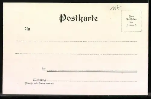 AK Portrait William Mac Kinley, Präsident der USA