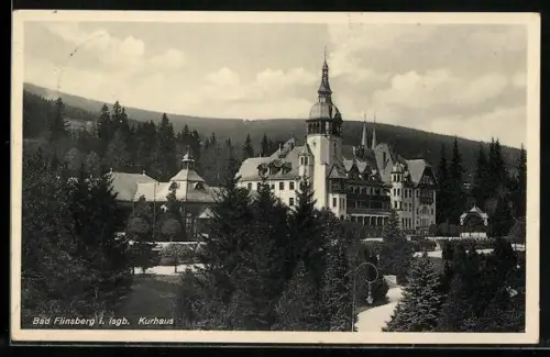 AK Bad Flinsberg, Blick zum Kurhaus