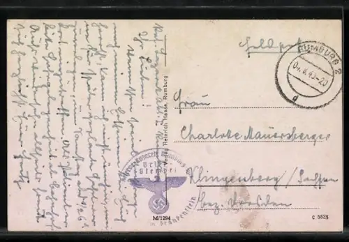 AK Rumburg / Rumburk, Blick auf Sanatorium Frankenstein