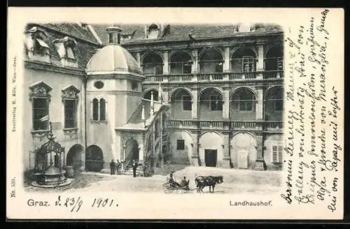 AK Graz, Landhaushof