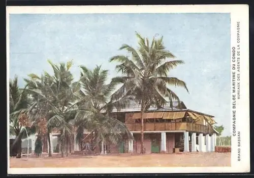 AK Grand Bassam, Compagnie Belge Maritime du Congo, Bureaux des Agents de la Compagnie