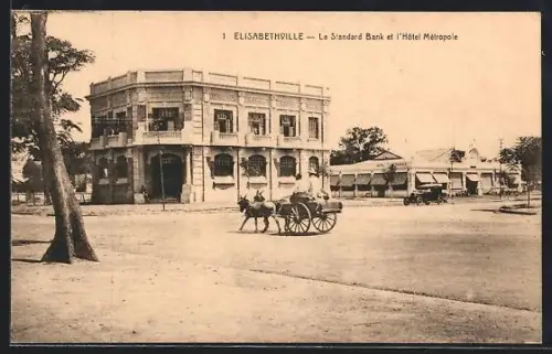 AK Elisabethville, La Standard Bank e tl`Hôtel Métropole