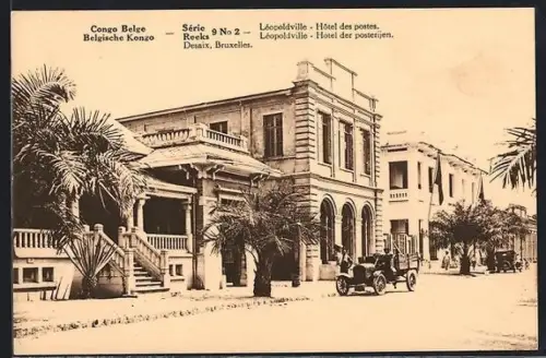 AK Reeks, Léopoldville, Hôtel des postes