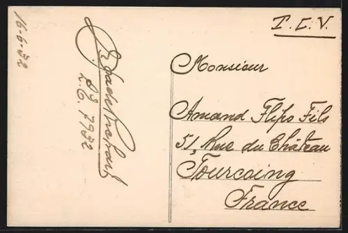 AK Léopoldville, Monument des Aviateurs près de la Place Léopold