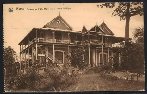 AK Boma, Bureaux de l`etat-major de la force publique