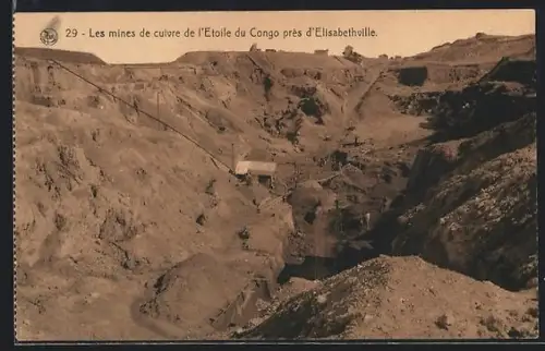 AK Elisabethville, Les mines de culvre de l`Etoile du Congo