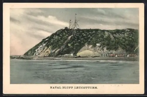 AK Natal Bluff, Blick auf den Leuchtturm