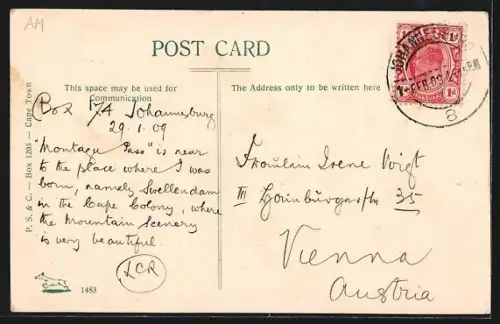 AK Montagu Pass, Through Montagu Pass