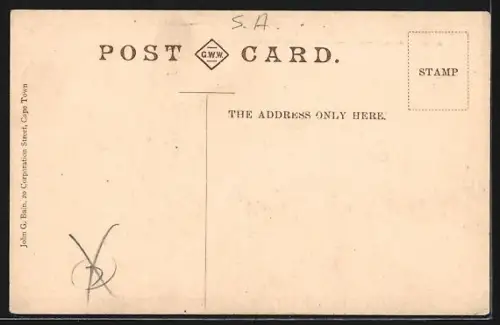 AK Papendorp, Dutch House in which the Capitulation of the Cape was signed 1806