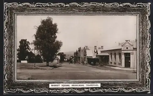 AK Heidelberg, Market Square, Telegraph Office