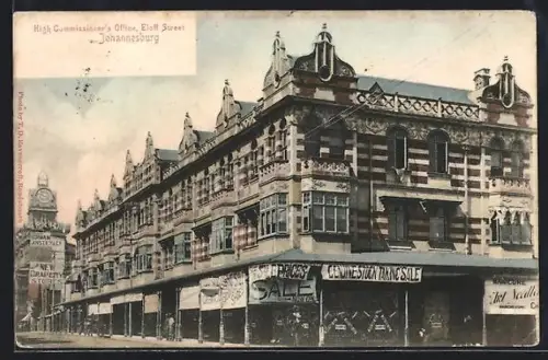 AK Johannesburg, High Commissioner`s Office, Eloff Street