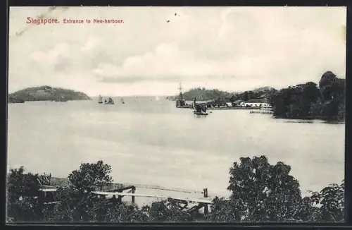 AK Singapore, Entrance to New harbour