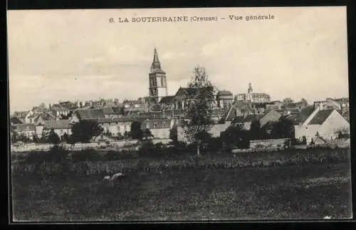 AK La Souterraine /Creuse, Vue générale