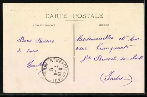 AK La Souterraine /Creuse, École Primaire Supérieure de Garcons