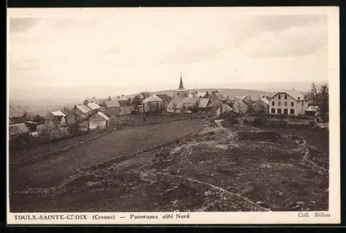AK Toulx-Sainte-Croix /Creuse, Panorama côté Nord